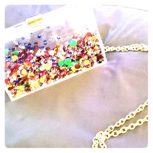 Women's sequins shoulder bag